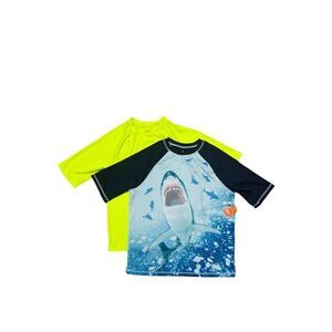 NEW Lot Boys RashGuard Swim Shirts wonder nation SPF 50 Sz XL (14/16)